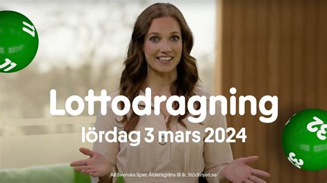 lottodragning lördag
